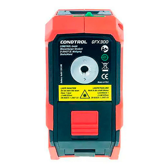 Лазерный уровень Condtrol GFX300 с зеленым лучом