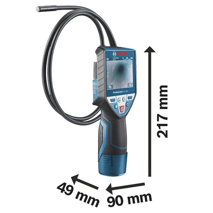 Видеоскоп Bosch GIC 120 C Professional + Аккумулятор 10.8V + L-Boxx