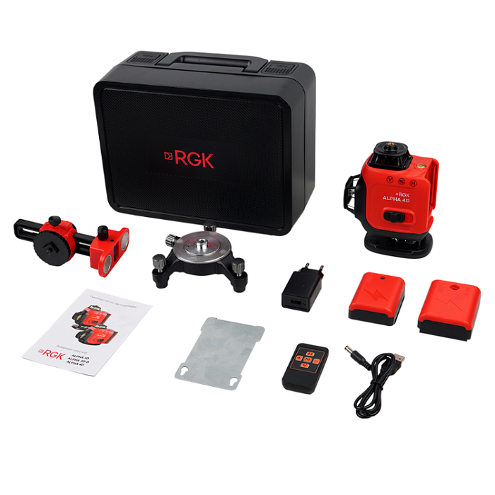Лазерный уровень RGK ALPHA 4D
