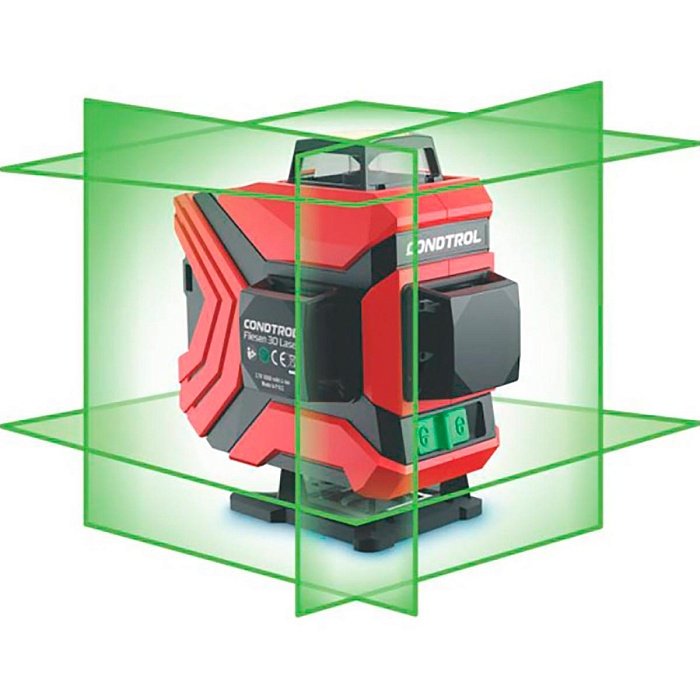 Лазерный уровень Condtrol Fliesen 3D Laser с зеленым лучом
