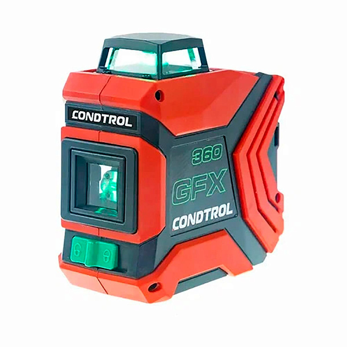 Лазерный уровень Condtrol GFX360 с зеленым лучом