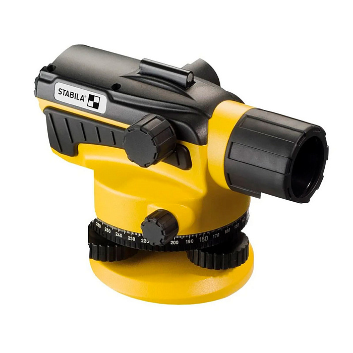 Комплект - оптический нивелир STABILA OLS 26, рейка TNL 500 и штатив BST-S
