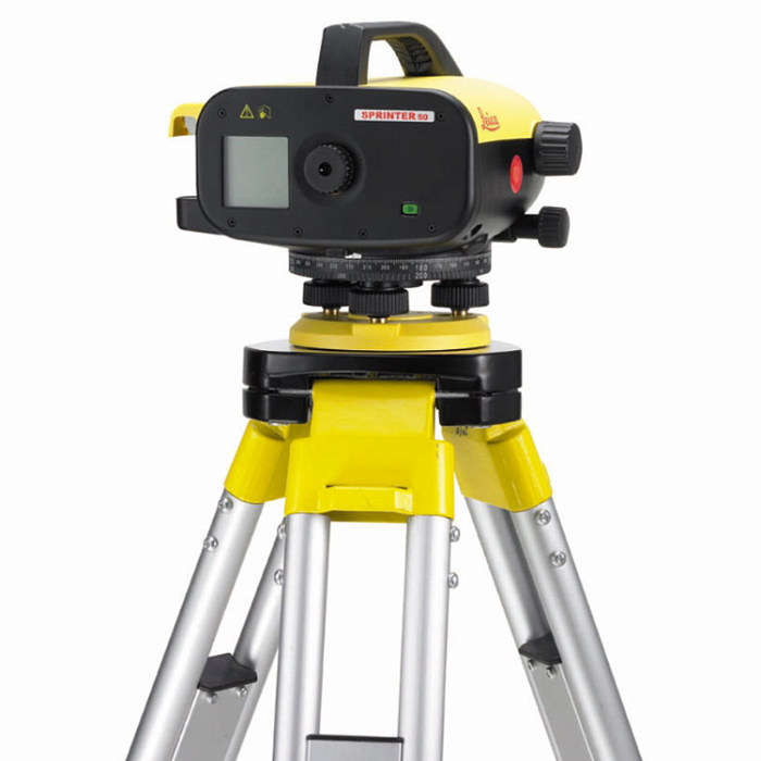 Цифровой нивелир Leica Sprinter 50 + штатив RGK SJW30 + рейка GSS111