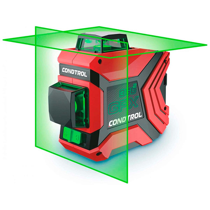 Лазерный уровень Condtrol GFX360-2 Kit с зеленым лучом
