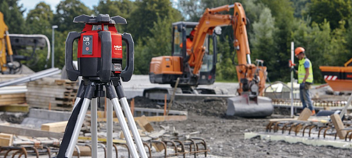 Ротационный лазерный нивелир Hilti PR 30-HVS A12