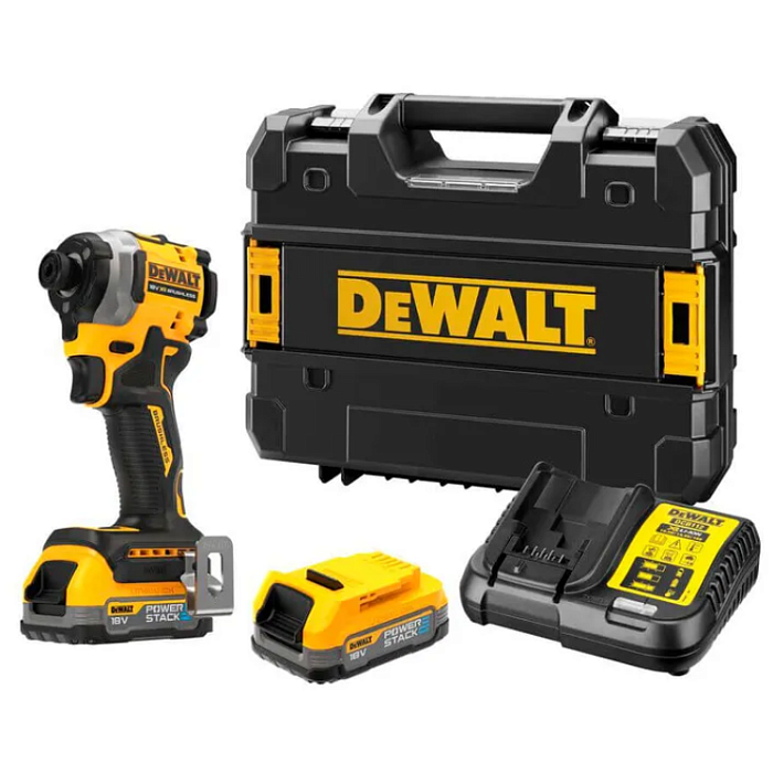 Аккумуляторный ударный бесщёточный шуруповерт DeWALT DCF850E2T-QW