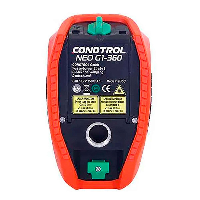 Лазерный уровень Condtrol NEO G1-360 с зеленым лучом