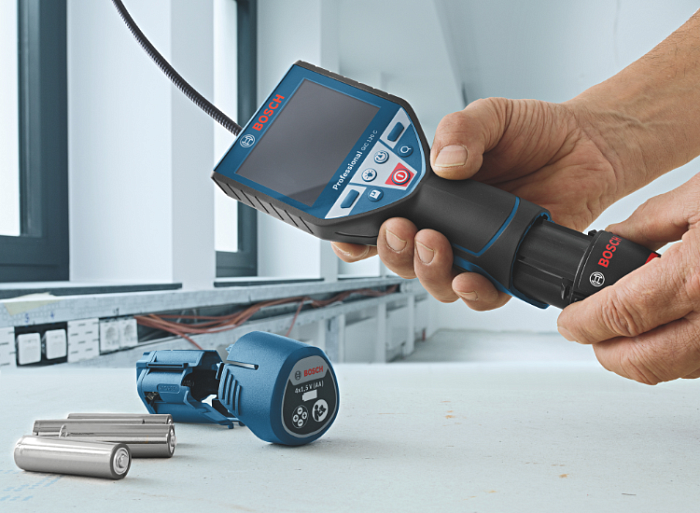 Видеоскоп Bosch GIC 120 C Professional + Аккумулятор 10.8V + L-Boxx