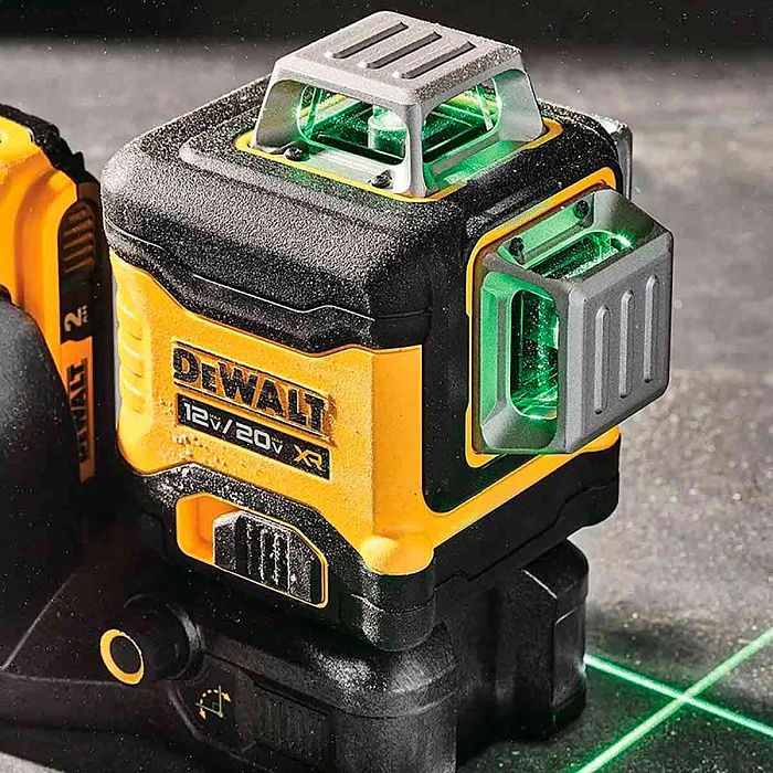 Лазерный уровень DEWALT DCE089NG18 с зеленым лучом