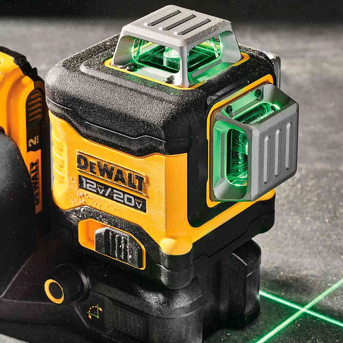 Лазерный уровень DEWALT DCE089D1G18 с зеленым лучом
